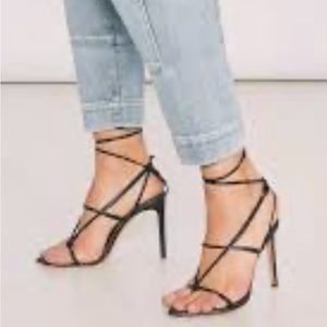 IRO Tambora Strappy Leather Sandals Size 37